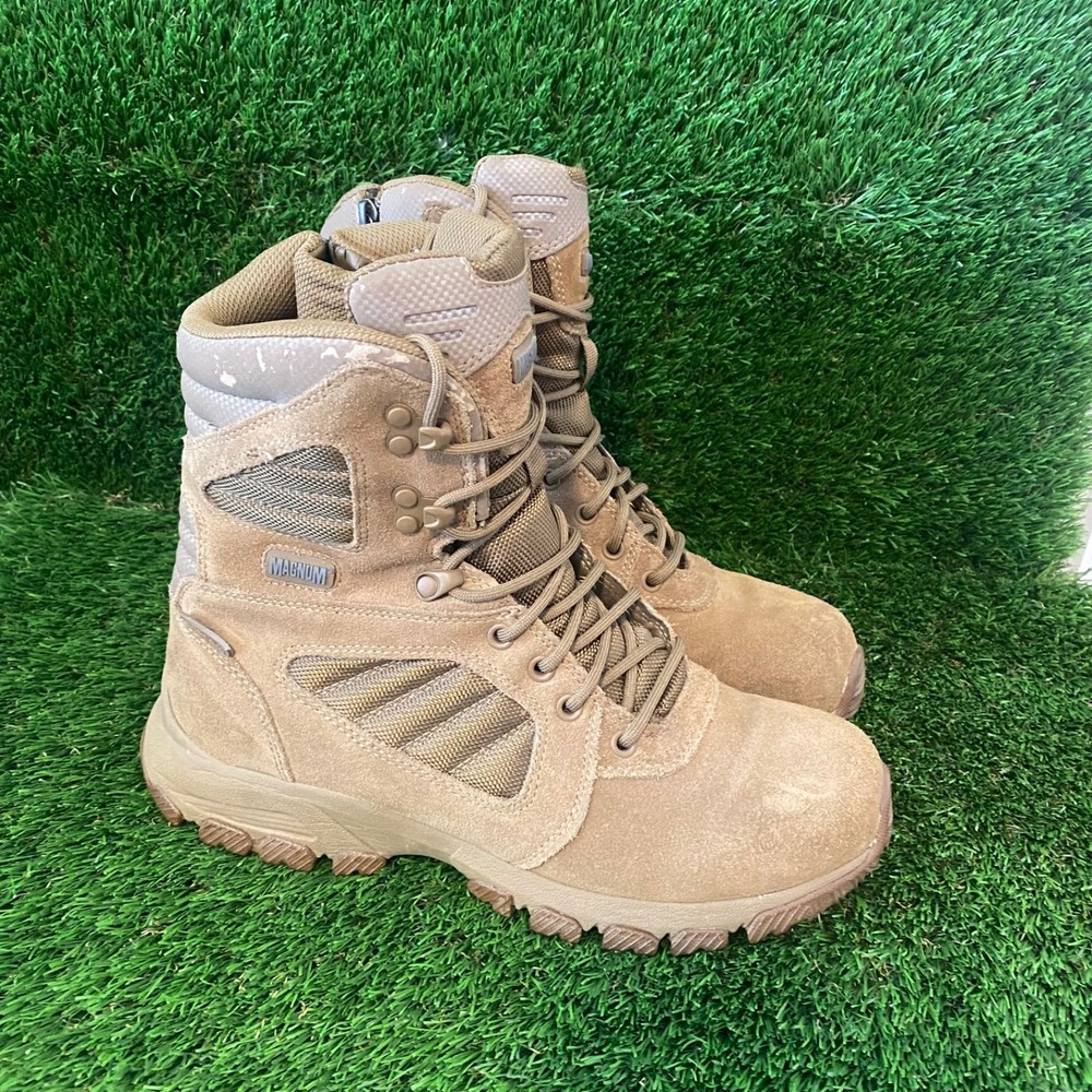 Magnum Boots Women's Storm F2892-11 Sz 8 Waterproof Desert Tan Combat Hunting